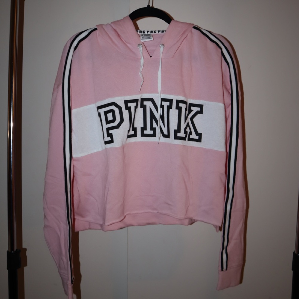 Victoria’s Secret Pink crop top hoodie